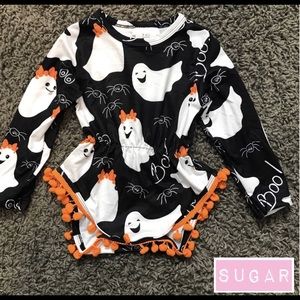 Halloween ghost onesie